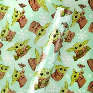 STAR WARS THE CHILD CHRISTMAS GIFT WRAP